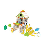 Maxbell Wooden House DIY Building Blocks Set Engineering Learning Toy Zoo