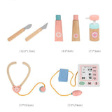 Maxbell Doctor Kit for Kids Portable Pretend Doctor Set for Boy Girl