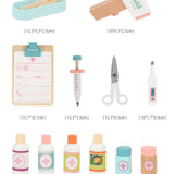 Maxbell Doctor Kit for Kids Portable Pretend Doctor Set for Boy Girl