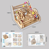 Maxbell 3D Electrical Wooden Puzzle DIY Science Kit for Leisure Activity Educational