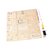 Maxbell 3D Electrical Wooden Puzzle DIY Science Kit for Leisure Activity Educational