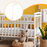 Maxbell Crib Mobile Arm Bracket Rotatable 93cm Mobile Hanger for Bells Dolls Bedroom
