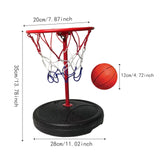 Maxbell Pool Basketball Hoop with Interactive Pool Toys for Adults Teens Family
