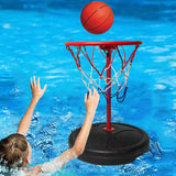 Maxbell Pool Basketball Hoop with Interactive Pool Toys for Adults Teens Family