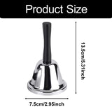 Maxbell Hand Bell Alarm Bell with Handle Service Bell for Game Pet Events Decoration