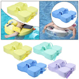 Maxbell Non Inflatable Float Bathtub Accessory Children Adjustable Infant Pool Float BLue