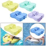 Maxbell Non Inflatable Float Bathtub Accessory Children Adjustable Infant Pool Float BLue