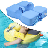 Maxbell Non Inflatable Float Bathtub Accessory Children Adjustable Infant Pool Float BLue