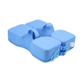 Maxbell Non Inflatable Float Bathtub Accessory Children Adjustable Infant Pool Float BLue