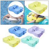 Maxbell Non Inflatable Float Bathtub Accessory Children Adjustable Infant Pool Float BLue