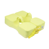 Maxbell Non Inflatable Float Bathtub Accessory Children Adjustable Infant Pool Float Yellow