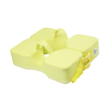 Maxbell Non Inflatable Float Bathtub Accessory Children Adjustable Infant Pool Float Yellow