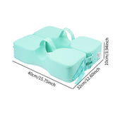 Maxbell Non Inflatable Float Bathtub Accessory Children Adjustable Infant Pool Float Green