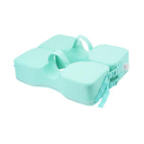 Maxbell Non Inflatable Float Bathtub Accessory Children Adjustable Infant Pool Float Green