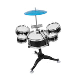 Maxbell Kids Drum Set Compact Jazz Drum Kit for Boys Girls Concert Stage Performance Black