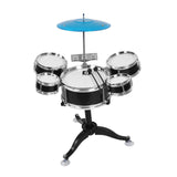 Maxbell Kids Drum Set Compact Jazz Drum Kit for Boys Girls Concert Stage Performance Black