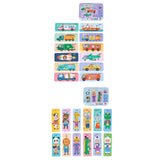 Maxbell Wooden Kids Puzzles Bright Color Shapes for Baby Boys Girls Ages 3-5 Traffic