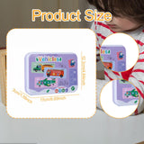 Maxbell Wooden Kids Puzzles Bright Color Shapes for Baby Boys Girls Ages 3-5 Traffic