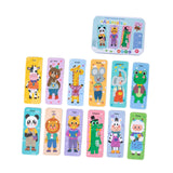 Maxbell Wooden Kids Puzzles Bright Color Shapes for Baby Boys Girls Ages 3-5 Animal