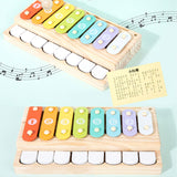 Maxbell 2 in 1 Baby Piano Xylophone Musical Learning Instruments for Girls Boys Baby