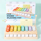 Maxbell 2 in 1 Baby Piano Xylophone Musical Learning Instruments for Girls Boys Baby