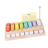 Maxbell 2 in 1 Baby Piano Xylophone Musical Learning Instruments for Girls Boys Baby