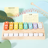 Maxbell 2 in 1 Baby Piano Xylophone Musical Learning Instruments for Girls Boys Baby