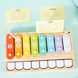 Maxbell 2 in 1 Baby Piano Xylophone Musical Learning Instruments for Girls Boys Baby