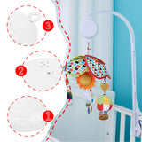Maxbell Baby Crib Music Box Adjustable Volume Crib Mobile Motor for Travel Home Cots