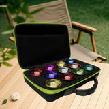 Maxbell yo Special Protective Bag with Double Zipper with Handle Protection 11 Slots green