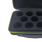 Maxbell yo Special Protective Bag with Double Zipper with Handle Protection 11 Slots green