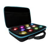 Maxbell yo Special Protective Bag with Double Zipper with Handle Protection 11 Slots blue
