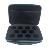 Maxbell yo Special Protective Bag with Double Zipper with Handle Protection 11 Slots blue