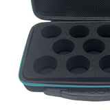 Maxbell yo Special Protective Bag with Double Zipper with Handle Protection 11 Slots blue