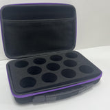 Maxbell yo Special Protective Bag with Double Zipper with Handle Protection 11 Slots violet