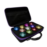Maxbell yo Special Protective Bag with Double Zipper with Handle Protection 11 Slots violet