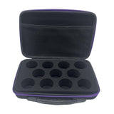 Maxbell yo Special Protective Bag with Double Zipper with Handle Protection 11 Slots violet