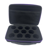 Maxbell yo Special Protective Bag with Double Zipper with Handle Protection 11 Slots violet