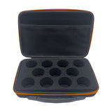 Maxbell yo Special Protective Bag with Double Zipper with Handle Protection 11 Slots orange