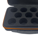 Maxbell yo Special Protective Bag with Double Zipper with Handle Protection 11 Slots orange