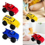 Maxbell Magnetic Wall Climbing Toy Car Anti Gravity for Kids Inertial Levitation Toy Red
