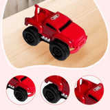 Maxbell Magnetic Wall Climbing Toy Car Anti Gravity for Kids Inertial Levitation Toy Red