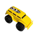 Maxbell Magnetic Wall Climbing Toy Car Anti Gravity for Kids Inertial Levitation Toy Yellow