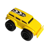 Maxbell Magnetic Wall Climbing Toy Car Anti Gravity for Kids Inertial Levitation Toy Yellow