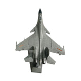 Maxbell 1/100 Diecast Fighter Model Realistic Alloy for Bookshelf Bedroom Home Grey