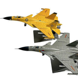 Maxbell 1/100 Diecast Fighter Model Realistic Alloy for Bookshelf Bedroom Home Grey