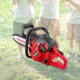 Maxbell Chainsaw Toy for Kids Funny Chain Saw for 3+ Year Olds Childrens Day Outdoor Red with Black Side
