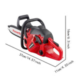 Maxbell Chainsaw Toy for Kids Funny Chain Saw for 3+ Year Olds Childrens Day Outdoor Red with Black Side