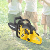 Maxbell Chainsaw Toy for Kids Funny Chain Saw for 3+ Year Olds Childrens Day Outdoor Yellow