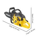 Maxbell Chainsaw Toy for Kids Funny Chain Saw for 3+ Year Olds Childrens Day Outdoor Yellow